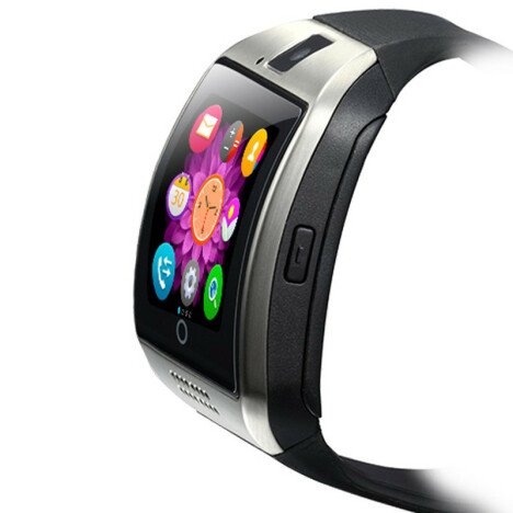 Smartwatch cu telefon iUni Q18, Camera, BT, 1.5 inch, Argintiu